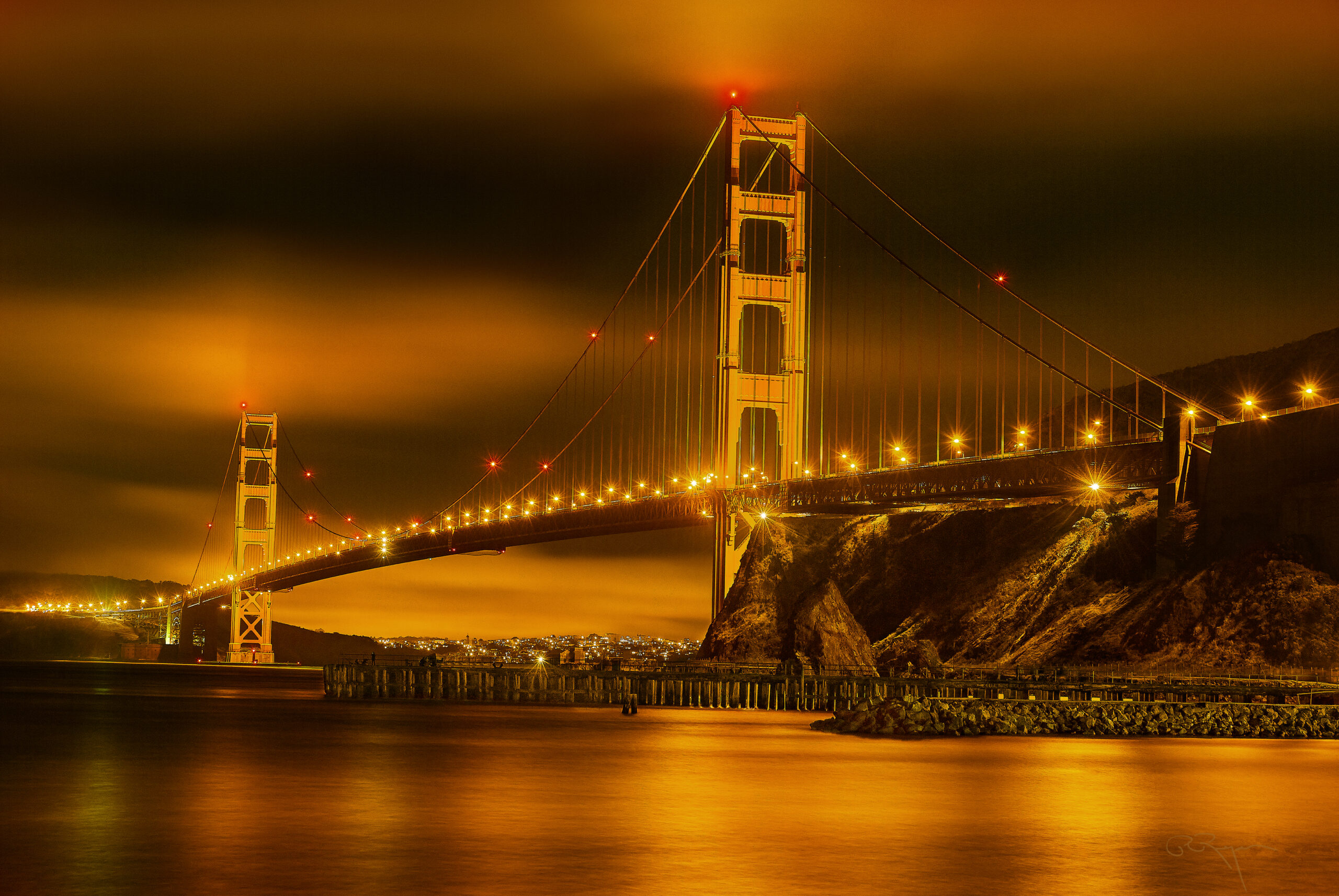 Golden gate bridge, san francisco, california.